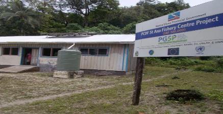 Santa Ana Fishery Center. East Makira Constituency