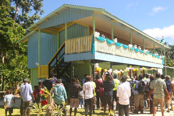 Rara Primary School, four block two Storey Classroom. Rara Primary School, four block two Storey Classroom.