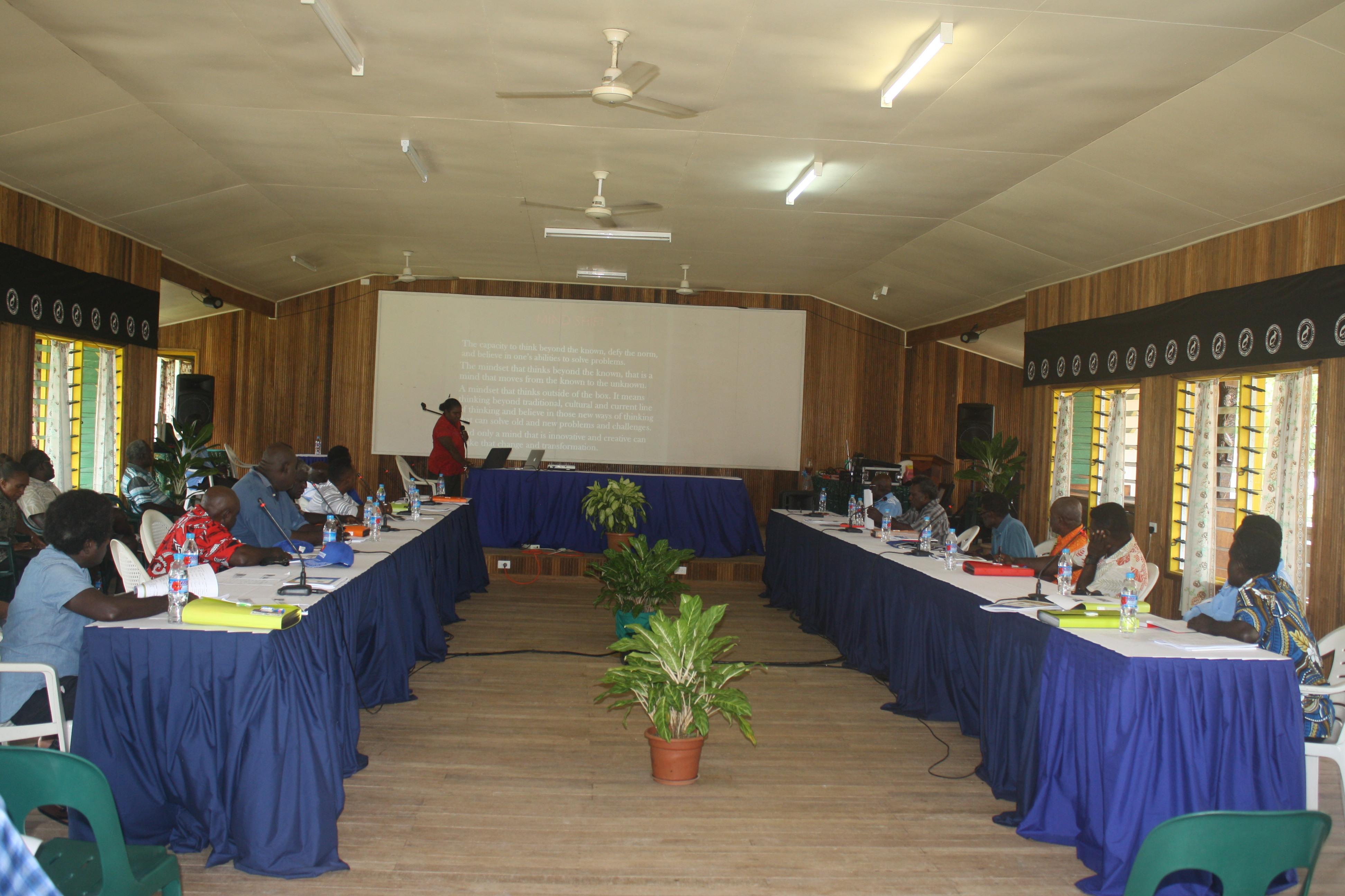 MPGIS Conducts Orientation Training for Choiseul Province MPA’s